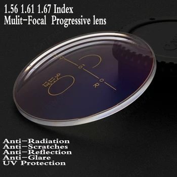 1.56 1.61 1.67 Indeks Asferični Multi Focal Postopno Recept Objektiv Kratkovidnost Presbyopia Objektiv Težko Očala, Leče, 2 KOS PS0007