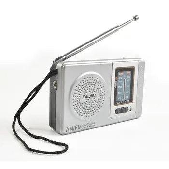 Prenosni Radio AM, FM Digitalni Stereo Mini MP3 Predvajalnik Loundspeaker Teleskopsko Anteno Žep Ročni Sprejemnik Woeld Univerzalni