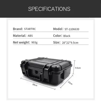 STARTRC Mavic Mini Hardshell Primeru Nepremočljiva Vreča za Shranjevanje Prenosni kovček za DJI MAVIC Mini Brnenje Dodatki - 