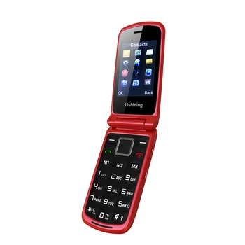 3G Velik Gumb Osnovne Mobilni Telefoni so Odklenjena,Dual Sim Prost Flip Mobilni Telefon SOS,Pay As You Go Telefon, Enostaven za Uporabo za Starejše - 